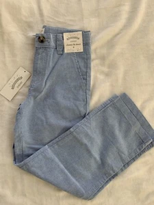 Boys Gymboree Dress Pants Classic Fit Short Size 6 Denim Blue Easter Spring - Picture 1 of 4