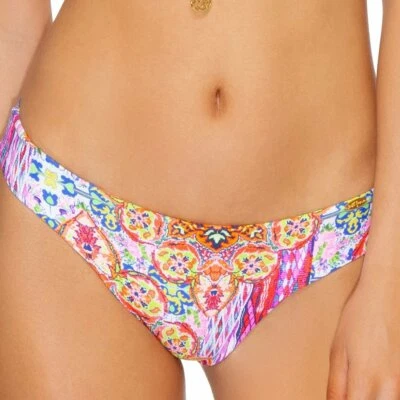 Luli Fama Women's Pink Seamless Full Ruched Back Bottom  Size XS L25121 - Image 1 of 2