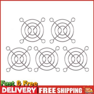 5 pièces PC Boîtier Ventilateur Grilles Ordinateur Refroidissement Ventilateur Protecteur Doigts (50 mm) ~ - Photo 1/9