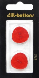 Dill Buttons ~ (0653) - 3/4" - 2 ct - Picture 1 of 1