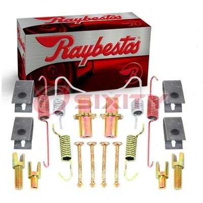 Kit de herrajes de freno de estacionamiento trasero Raybestos R-Line para Nissan Juke SE 2011-2017 Foto 1 de 4