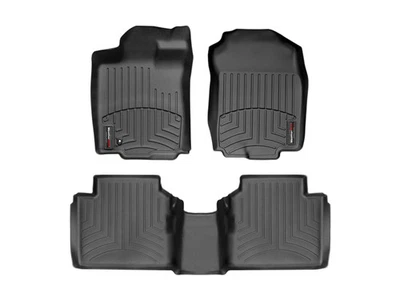 Forros de piso WeatherTech ajuste personalizado para MKZ/Fusion - 1ª e 2ª linha - Imagem 1 de 4