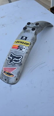 GUARDABARROS HONDA ELSINORE CR125 CR125M VINTAGE MOTOCROSS MX CR250 CR500 Foto 1 de 4