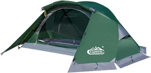 1 Person Backpacking Zelt, wasserdicht 4 Season 1 Person, grün - Bild 1 von 9