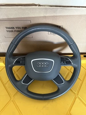 2012-2017 AUDI Q5 A4 A5 A6 A7 A8 ALLROAD C7 B8 steering wheel w/srs Foto 1 de 4