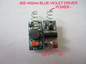 Driver Constant Current Protection For405-450nm 300mW-1W Blue-Violet Laser Diode - Picture 1 of 3