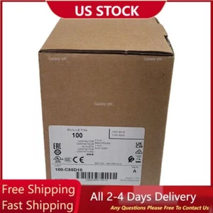 New 100-C85D10 85A 110V 50Hz/120V 60Hz 3 NO Poles 1 NOC Screw Terminals In Box - Picture 1 of 1