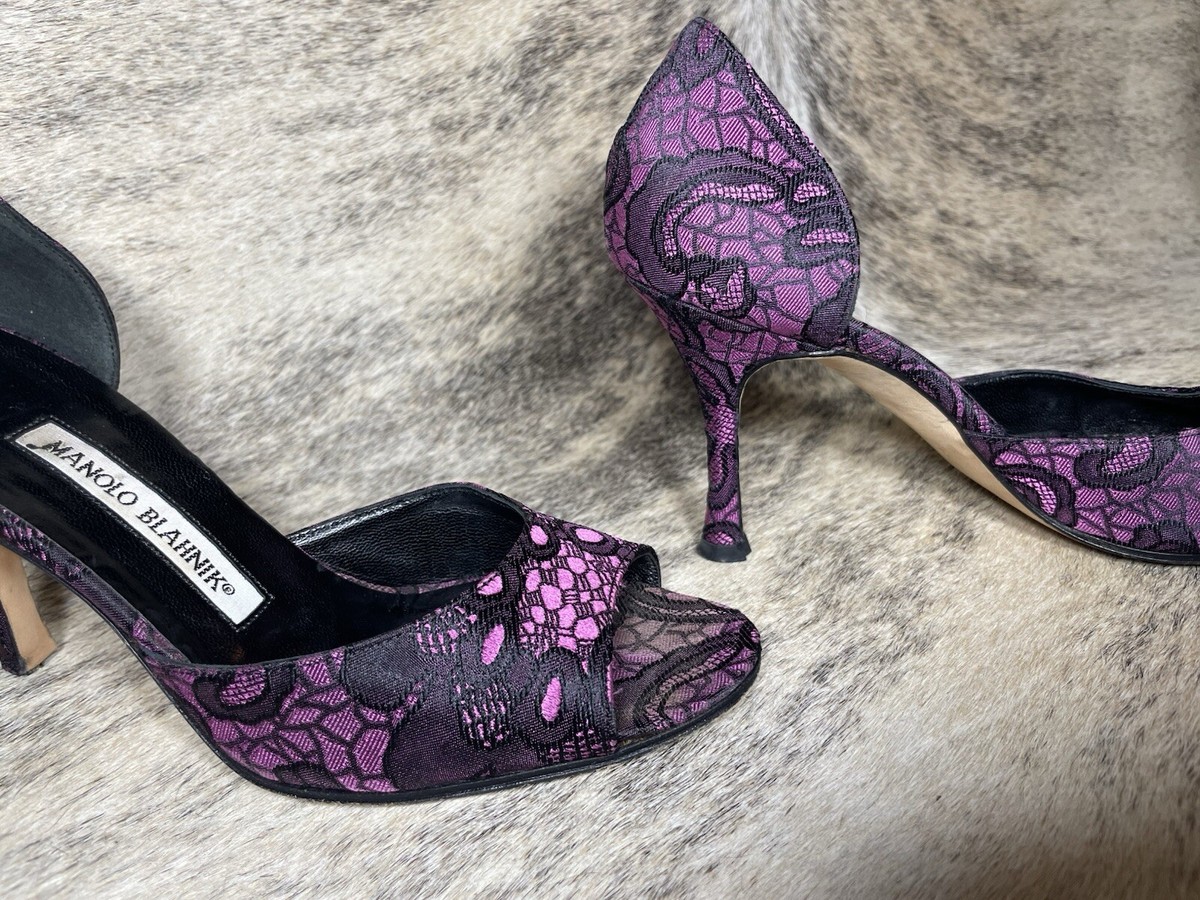 Manolo Blahnik Purple Heels for Women for sale - eBay Manolo Blahnik Purple Heels for Women for sale - eBay
