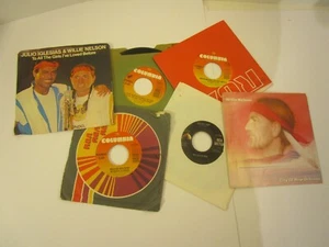 Willie Nelson -LOT OF 45'S 1963-91 ALL THE GIRLS + 3 MG3 - Imagen 1 de 1
