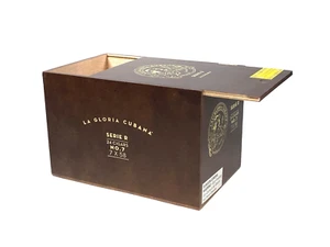 La Gloria Cubana Empty Wooden Cigar Box 5" Deep Great for Storage & Crafts - Picture 1 of 13