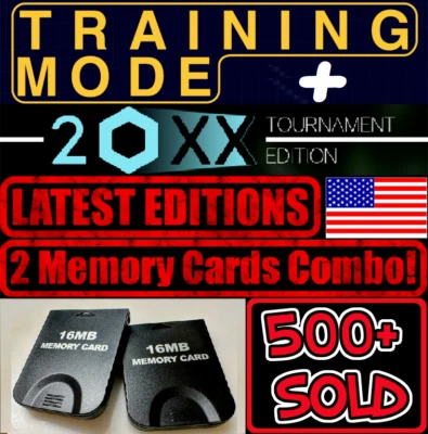 20XX + UnclePunch Super Smash Bros Melee Training Packs Combo [2 Memory Cards] - Image 1 of 4