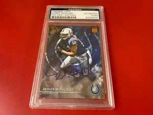 Donte Moncrief Colts 2014 Topps Valor Rookie Signed Auto PSA/DNA ENCAPSULATED - Picture 1 of 2