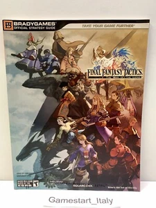 FINAL FANTASY TACTICS THE WAR OF THE LIONS OFFICIAL STRATEGY GUIDE - NEW - Picture 1 of 15