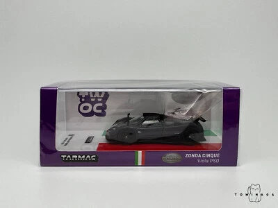 TARMAC WORKS Pagani Zonda Cinque Viola PSO DOSOC Solo Miembros Modelo GLOBAL64 Foto 1 de 4