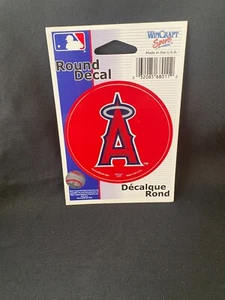 LOS ANGELES ANGELS Vinyl Sticker/Decal – MLB – 3” Round - Picture 1 of 1
