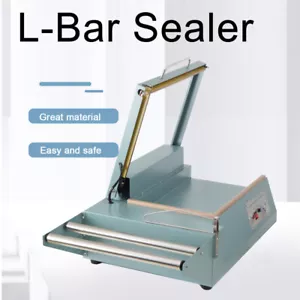 L-Bar Sealing&Cutting Verpackungsmaschine 110V Sealer Cutter mit Schrumpffolienschneider - Bild 1 von 12