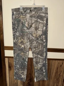 Pantalones de caza Wrangler Pro Gear RealTree camuflados usados en excelente estado para hombre talla 38x34 - Imagen 1 de 9