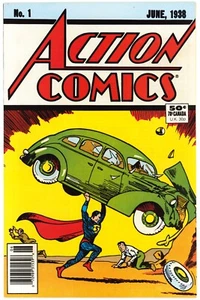 Action Comics (1988) #1 Newsstand VF+ 8.5 Reprint of First Superman Appearance - Picture 1 of 2