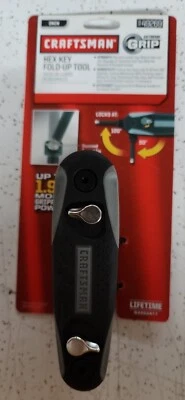 Craftsman Extreme Grip Diamond Standard SAE/Inch Hex Key Tool 49269 - Image 1 of 2