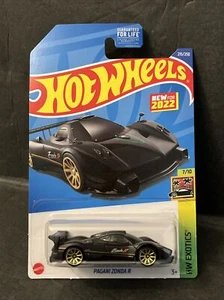 Hot Wheels Pagani Zonda R Black #215 - 2022 HW Exotics - Picture 1 of 2