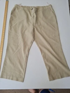 Pantalón Damas Bonmarche Talla 20 Bolsillos Piedra Cintura Elástica 28534 - Imagen 1 de 14