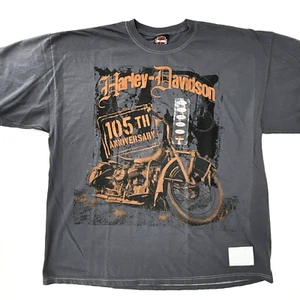 Camiseta Harley Davidson 2007 105 Aniversario Motociclista Motocicleta Talla 2XL XXL NUEVA CON ETIQUETAS - Imagen 1 de 14