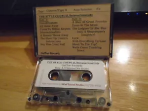 RARE PROMO Style Council CASSETTE TAPE Internationalists PAUL WELLER The Jam mod - Picture 1 of 2