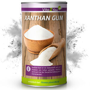 Vita2You Xanthan Gum - 250g-Dose - Ballaststoff - Binde- und Verdickungsmittel