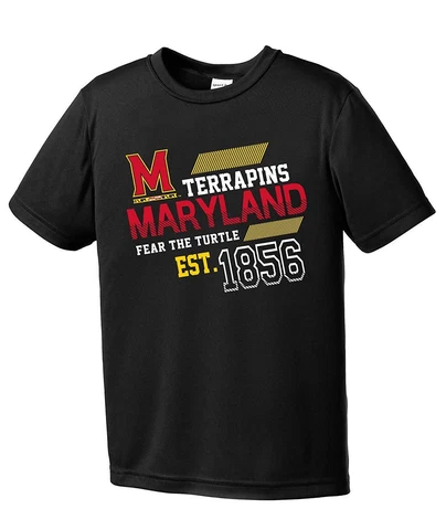 NCAA Maryland Terrapins Youth Boys Offsides Short sleeve Polyester, Size Medium Cover