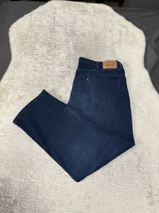 Pantalones de mezclilla azul recto calce atlético Levis 541 para hombre talla 40x30 - Imagen 1 de 11