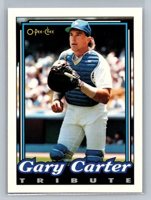 1992 O-Pee-Chee #45 Gary Carter Los Angeles Dodgers - Image 1 of 2