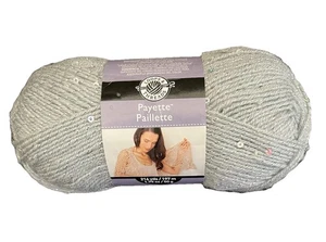 Loops & Threads PAYETTE Garn Sterlingsilber #07042 grau metellisch, 1,75 Unzen - Bild 1 von 7
