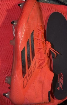 Botines de fútbol IH6133 para mujer talla 12,5 | Adidas F50 Elite medio terreno blando Foto 1 de 4