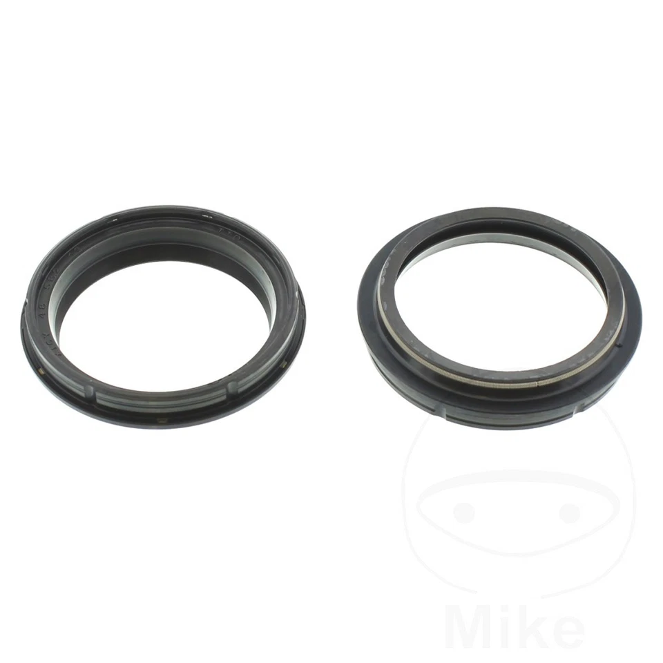 All Balls Fork Dust Cap Set 57-105 Fits Husqvarna TC 449 2011-2013 - Imagem 1 de 1