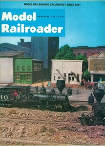 1971 Model Railroader Magazine: Steam Locomotive Model - Picture 1 of 1