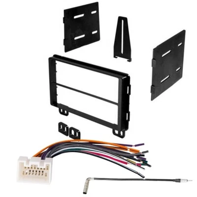 Double DIN Car Stereo Installation Kit for 2002-2005 Ford Explorer Sport Trac - Image 1 of 4