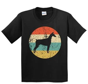 Doberman Shirt - Vintage Retro Doberman Kids T-Shirt - Youth Shirt - Picture 1 of 4