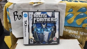 CIB TRANSFORMERS REVENGE OF THE FALLEN NINTENDO DS VIDEO GAME COMPLETE BOX - Picture 1 of 5