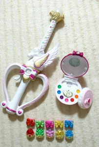 Juego de juguetes Glitter force Smile Precure Pretty Cure pacto princesa vela dije - Imagen 1 de 1