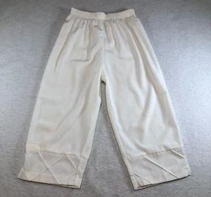 Maggie Sweet Womens Capri Pull On Pants Sz S White High Rise Elastic Waist NWOT - Picture 1 of 10
