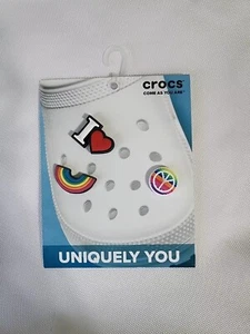 Crocs Uniquely You  Jibbitz Charms 3 Pack - Picture 1 of 1