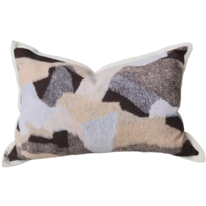 Millard Wool Cushion 40x60cm Lumbar - Peillon - Picture 1 of 10