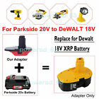 For Parkside 20V Battery Convert To Dewalt Xrp 18V Dc9096 Tools Converter