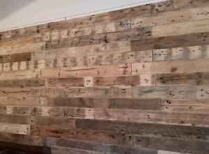 40 x Mixed Pallet Boards - Weathered- Reclaimed Wood 600-800mm Length Timber - Picture 1 of 12