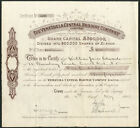 Venezuela Central Railway Co. Ltd., £1 shares, 1925