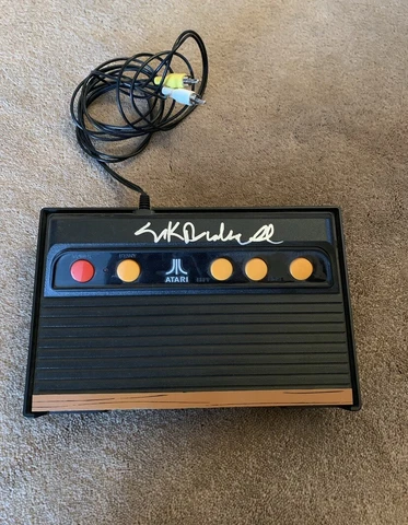 NOLAN BUSHNELL FOUNDER SIGNED AUTOGRAPHED ATARI FLASHBACK SYSTEM CONSOLE Cover