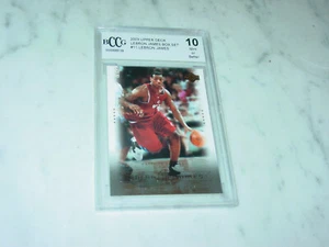 2003 UPPER DECK LeBRON JAMES Rookie RC Box Set #11 BCCG 10 Mint! - Picture 1 of 2