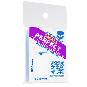 100 Buste Bustine protettive trasparenti perfect sleeves 60.5x87 carte yugioh - Foto 1 di 3