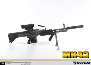 ZYTOYS ZY2010A 1/6 MK43 WWII Light Machine Gun Weapon Model Fit 12''Figure Doll - Picture 1 of 4