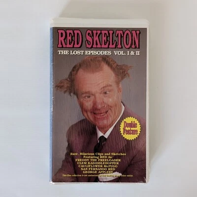 Red Skelton: The Lost Episodes Vol I & II - Brand New Sealed 1992 VHS Tape - Image 1 of 4